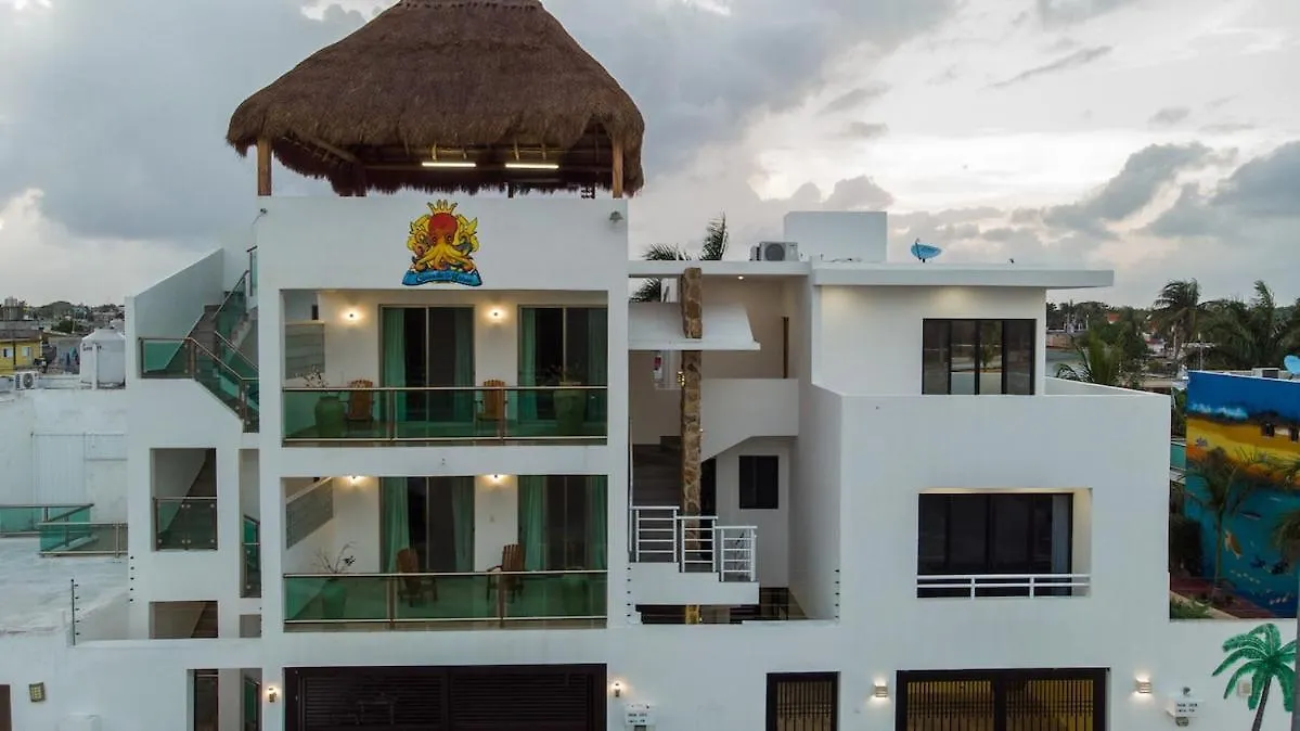 Casa De Mario 3 Rooftop Pool 코수멜